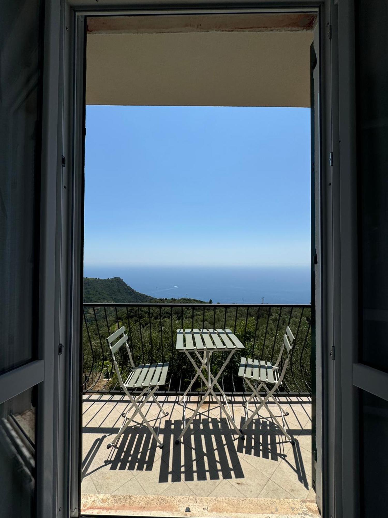 Ca' Dii Buersa - Homy 5 Terre Apartment Volastra Bagian luar foto